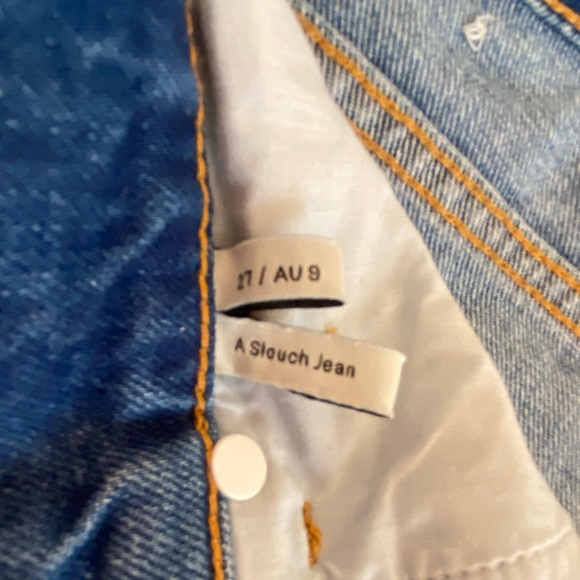 A brand slouch straight leg jeans - Picture 6 of 7